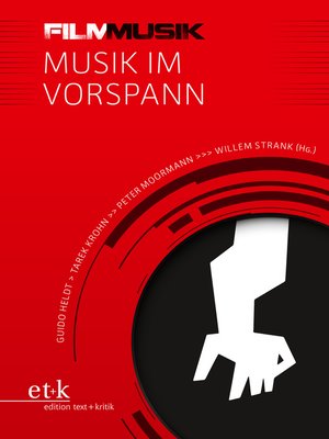 cover image of FilmMusik--Musik im Vorspann